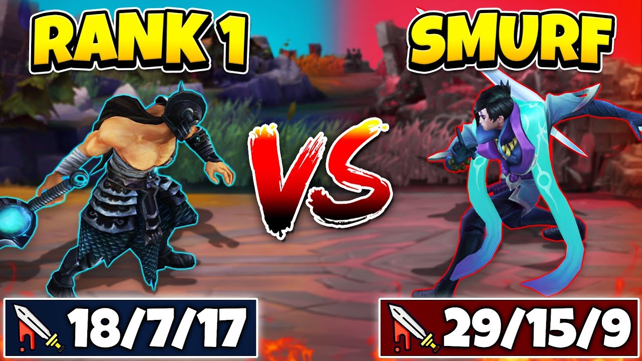 When the Rank 1 Trynd faces off against Challenger Smurf! (EPIC SMURF BATTLE)