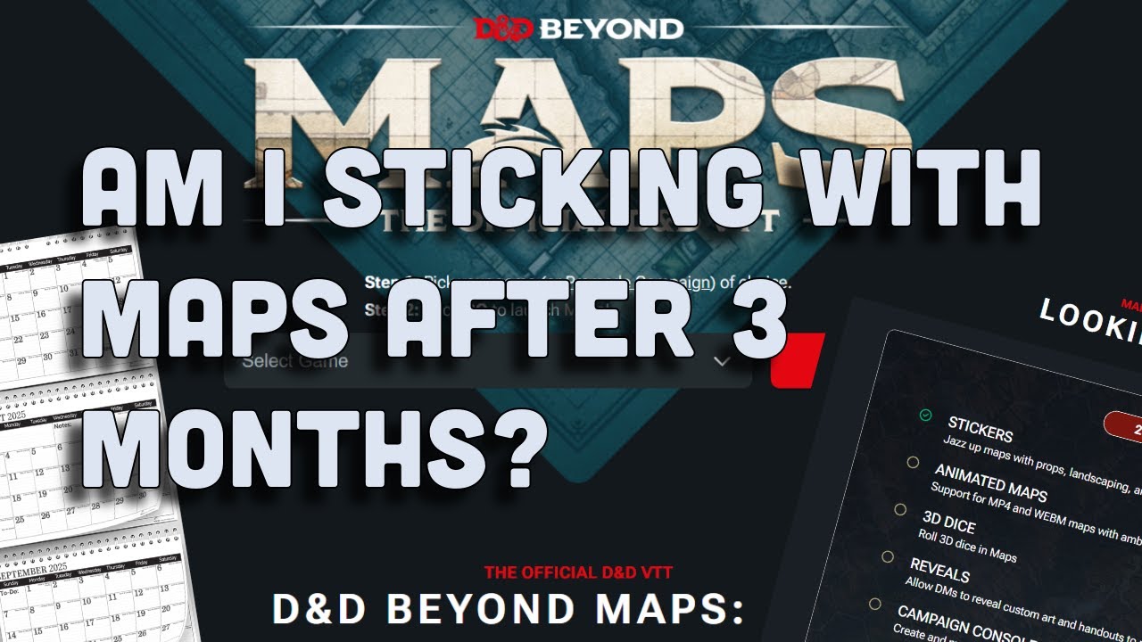 Dndbeyond Maps VTT Review 3 month Review The Official Dungeons and Dragons Virtual Tabletop