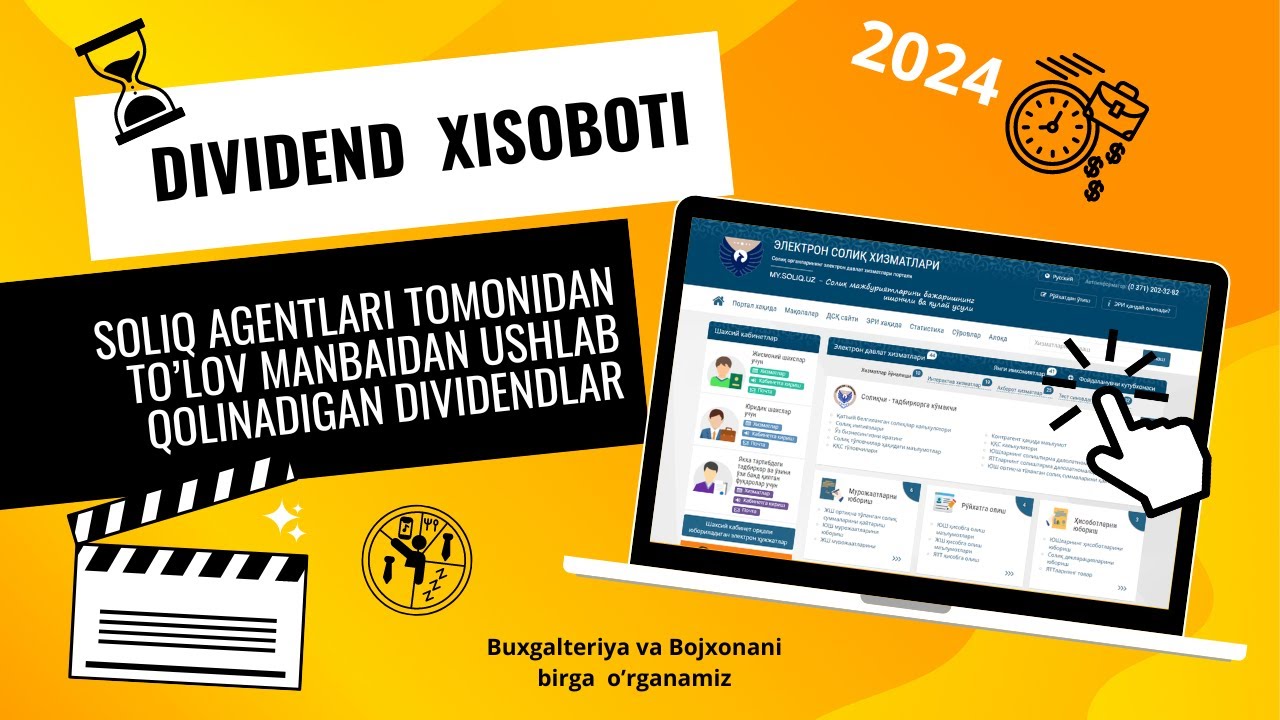 Dividend hisoboti 2024-yil uchun | Zahiriddin Raximov