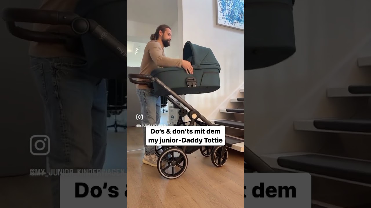 How to: Treppe hoch mit Kinderwagen wie es richtig geht!