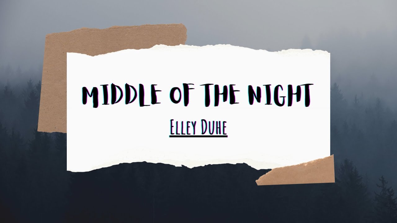 Elley Duhe - Middle Of The Night ( Lyrics ) ( J-Rock Version Cover )