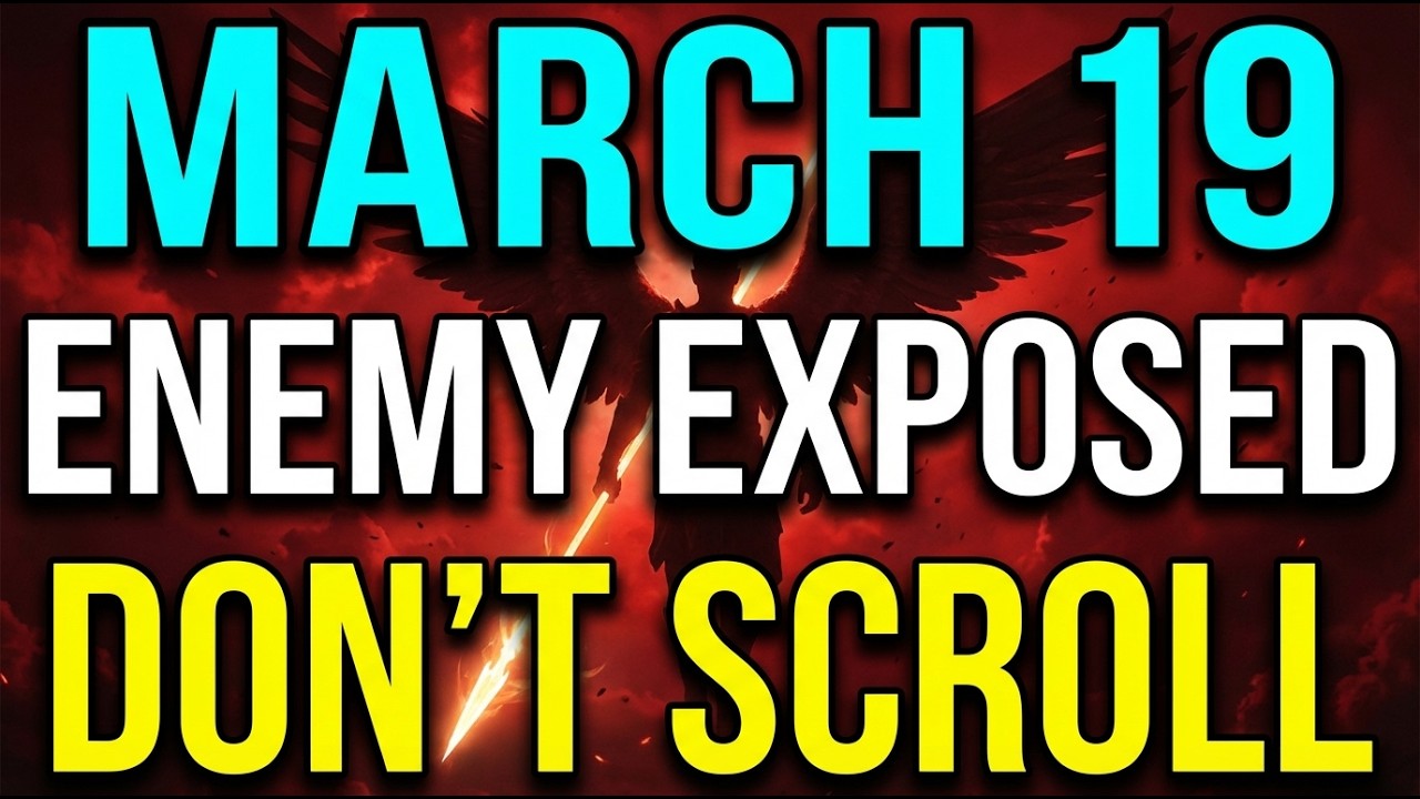 HEAVEN'S ALERT MARCH 18: YOUR NAME WAS WRITTEN. IF YOU SCROLL, IT'S GONE...