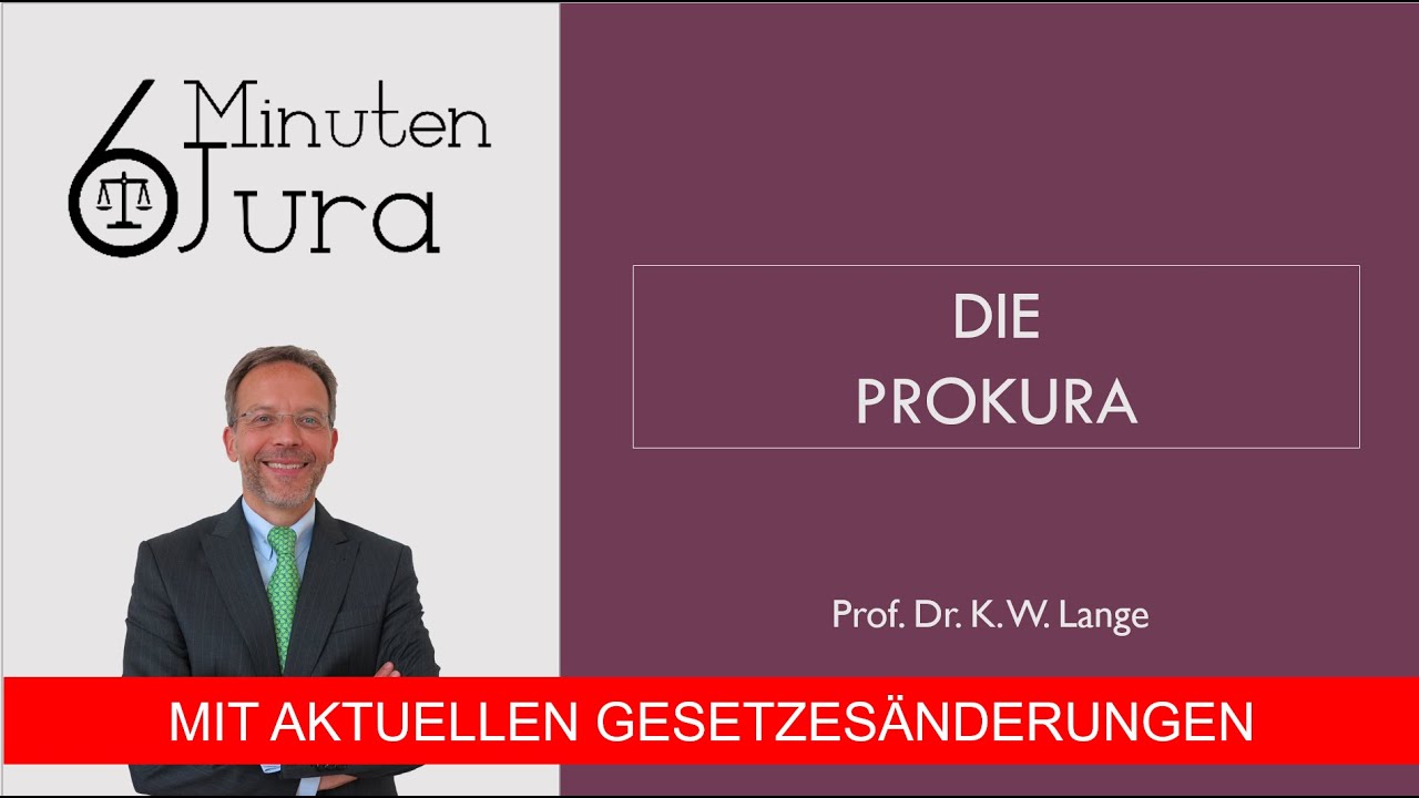 Die Prokura