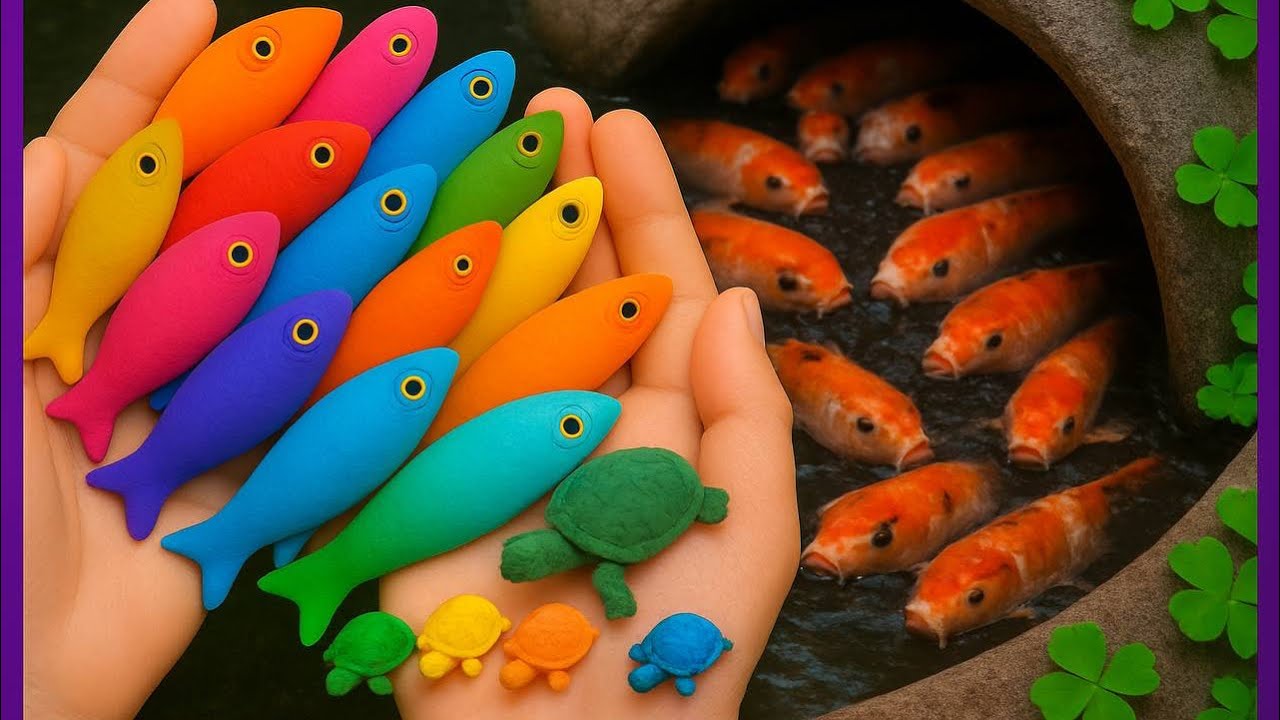 Epic Catch Galaxy Guppy & Friends, Koi, Turtle, Seahorse