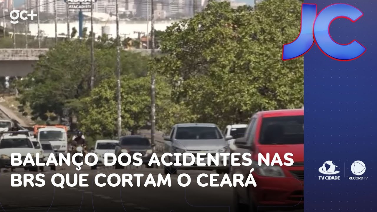 PRF registra 1.302 acidentes nas estradas federais que cortam o Ceará em 2025 | Jornal da Cidade