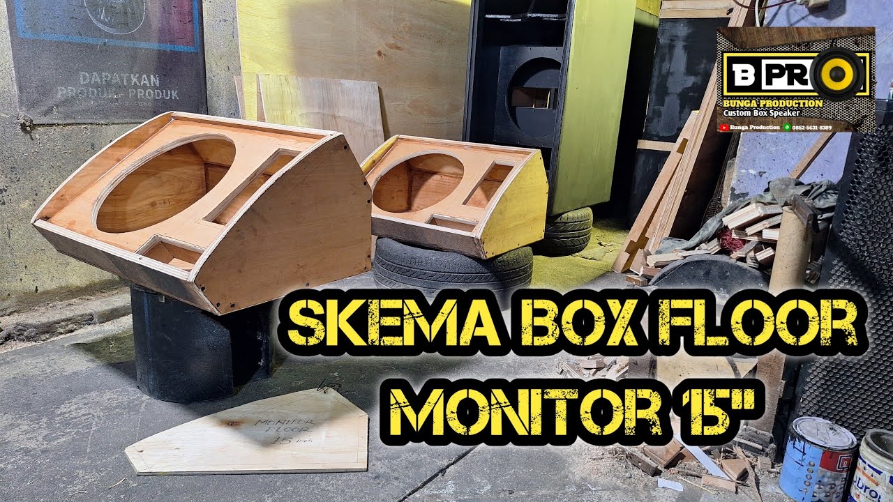 SKEMA BOX FLOOR MONITOR 15 INCH
