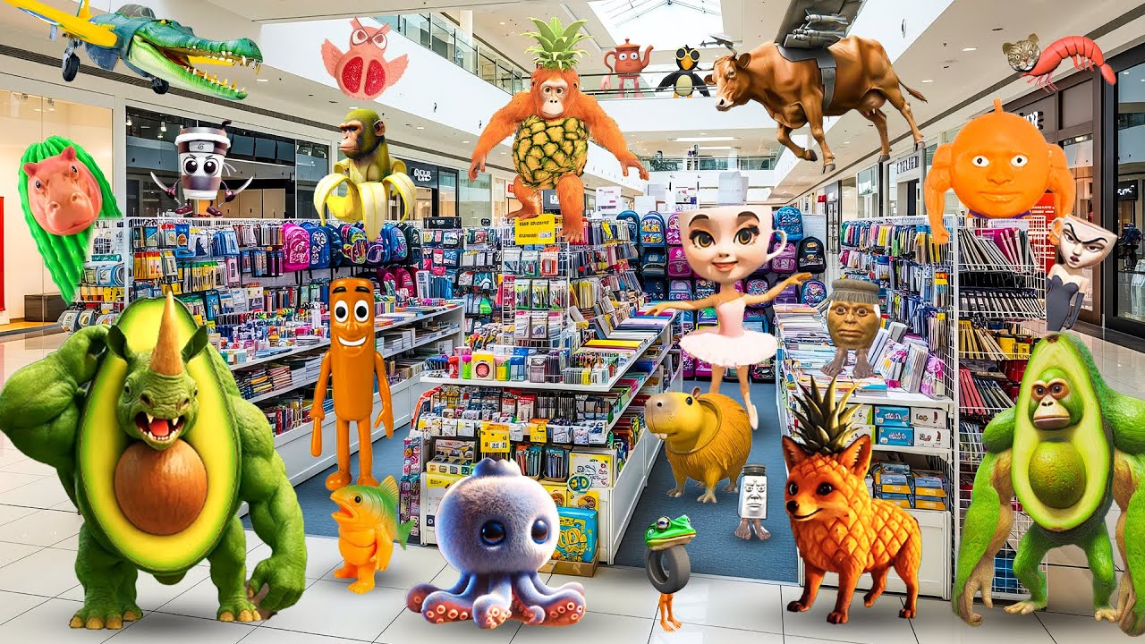 Incredible Discovery! Camera Catches UNBELIEVABLE ITALIAN BRAINROT & Zootopia2 Animals in real life
