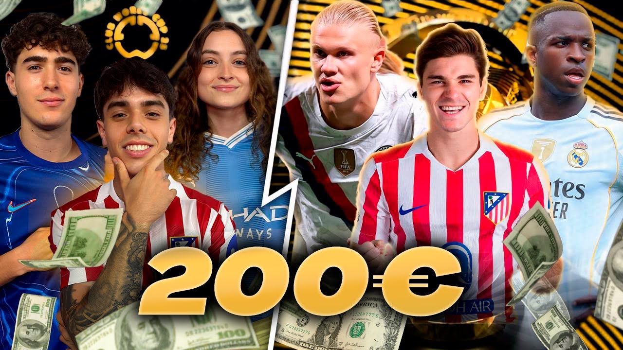 El QUE HAGA MEJOR EQUIPO con 200€ GANA | EDICIÓN MUNDIAL de CLUBES
