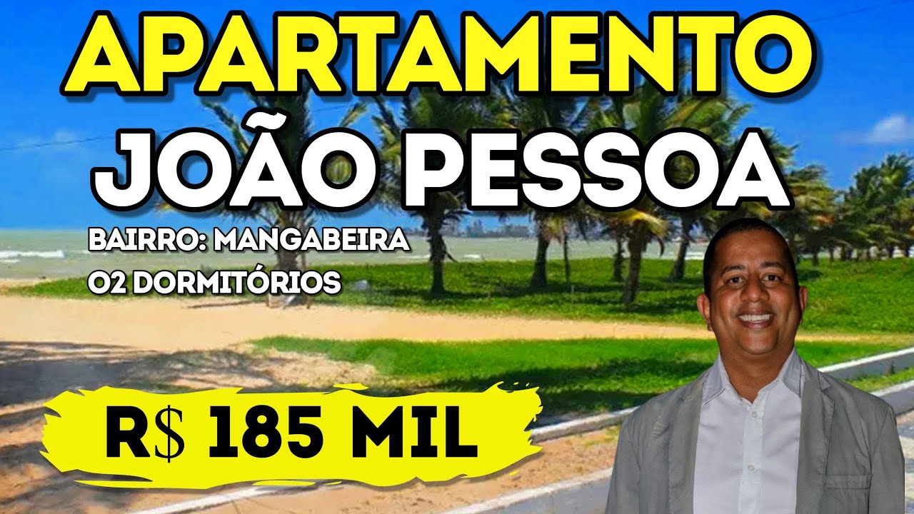 R$ 185 MIL - APARTAMENTO À VENDA EM MANGABEIRA - JOÃO PESSOA/PB