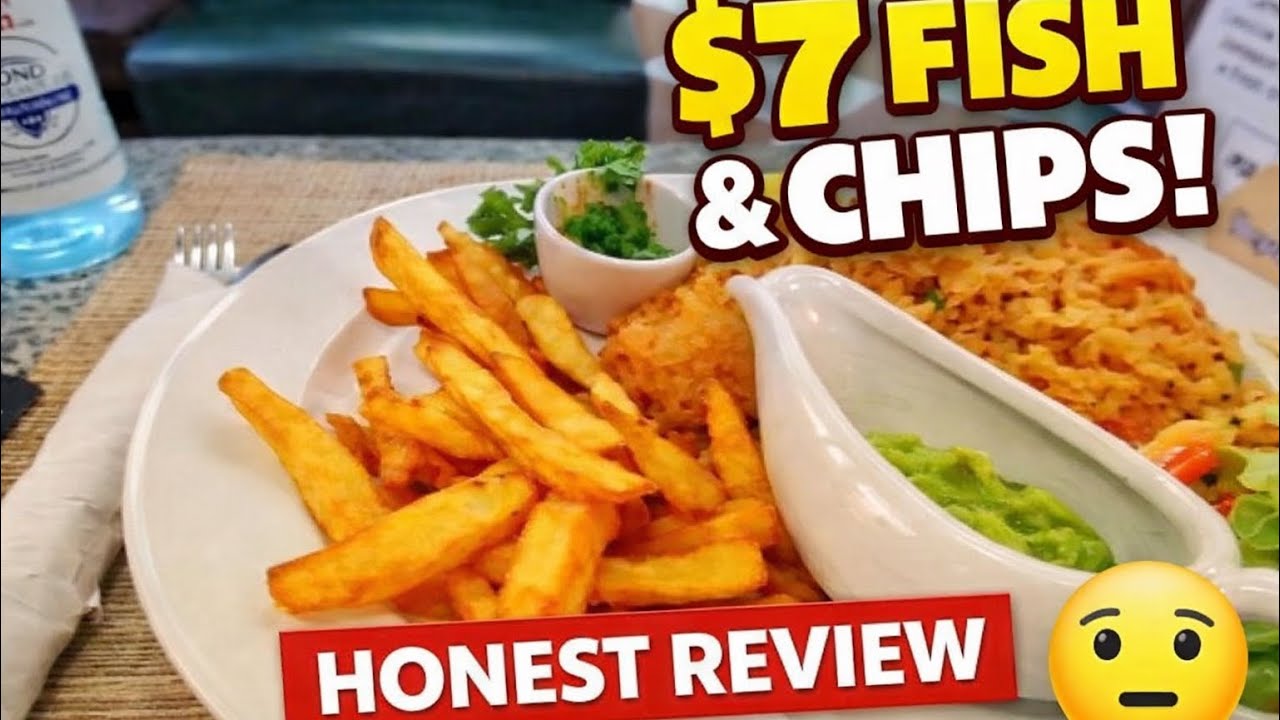 $7 Fish & Chips?! 🇹🇭 Trying Le Pub in Pattaya (Mr Egg&rsquo;s Bar)
