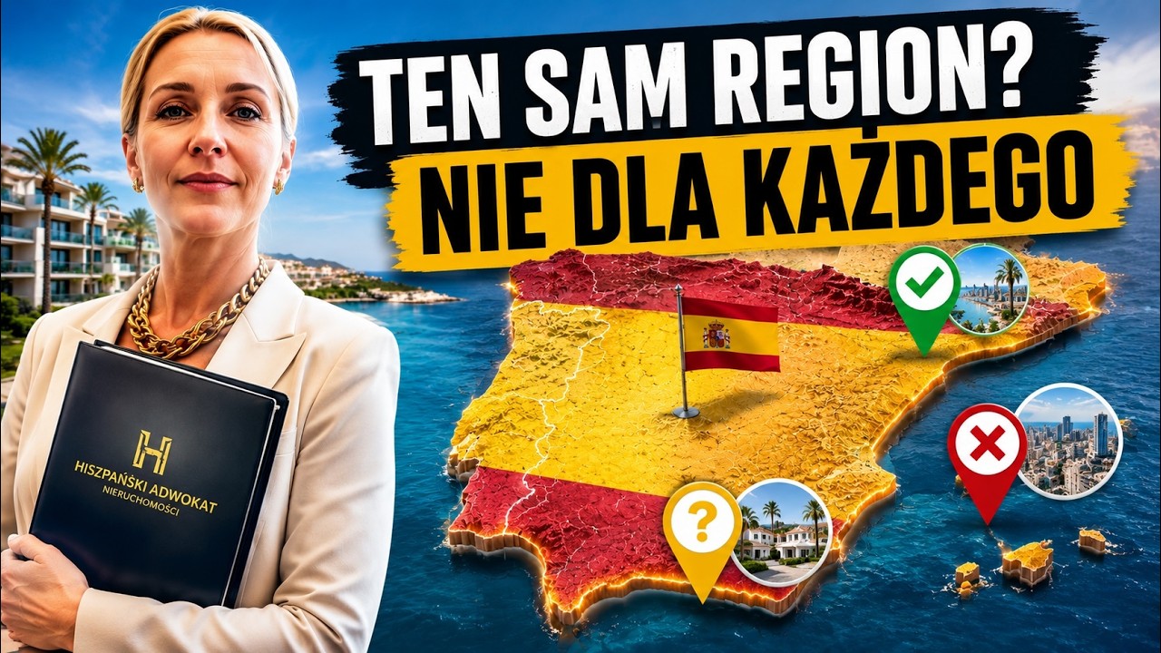 🇪🇸🌴 Inwestor, rodzina, emeryt: Kryteria wyboru regionu