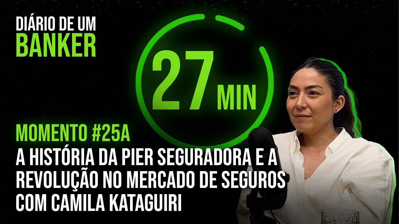 Momento #25A - História da Pier Seguradora e a revolução no mercado de seguros com Camila Kataguiri