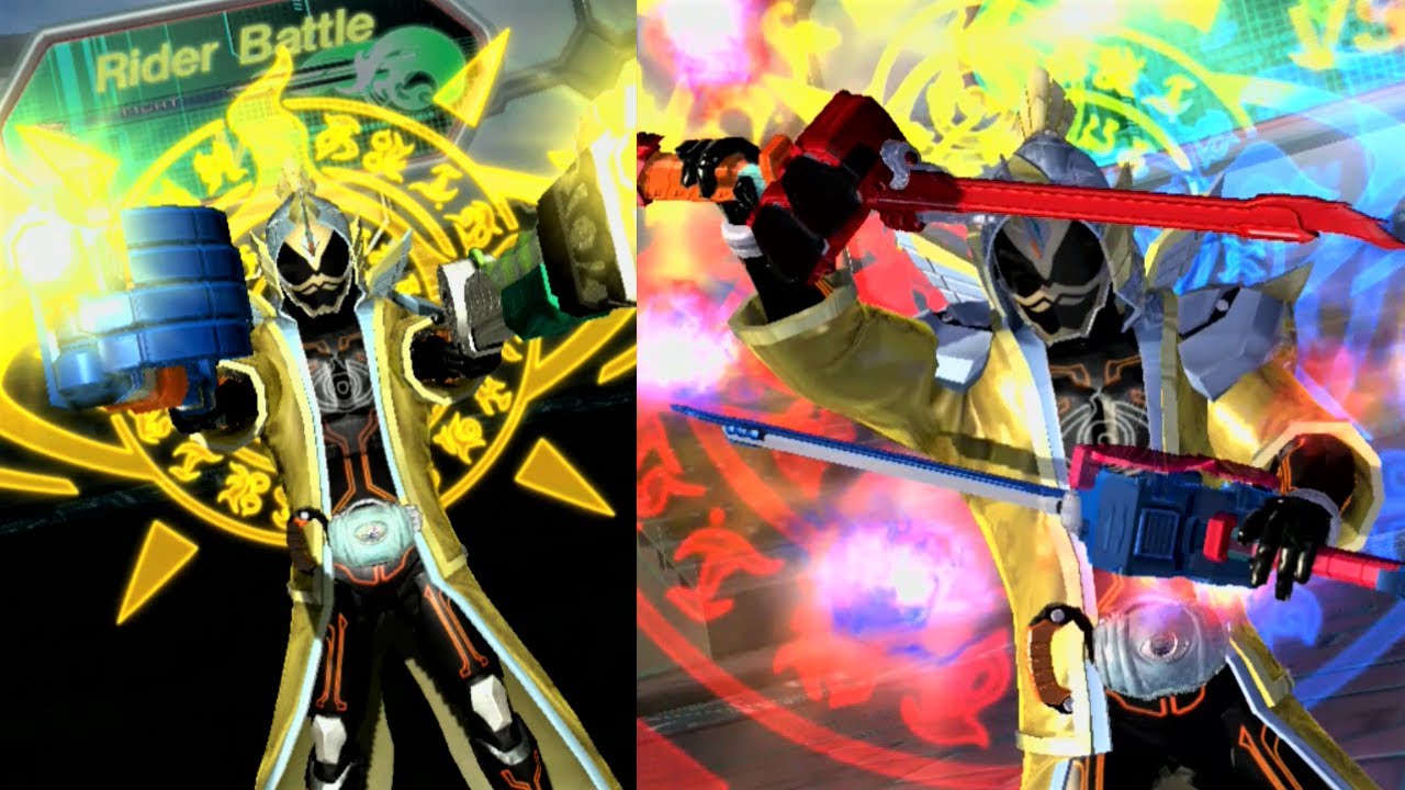 【ガンバライジング】仮面ライダーゴースト テンカトウイツ魂 必殺技演出「ノブナガ ヒデヨシ イエヤス オメガドライブ」「オメガドライブ テンカトウイツ」