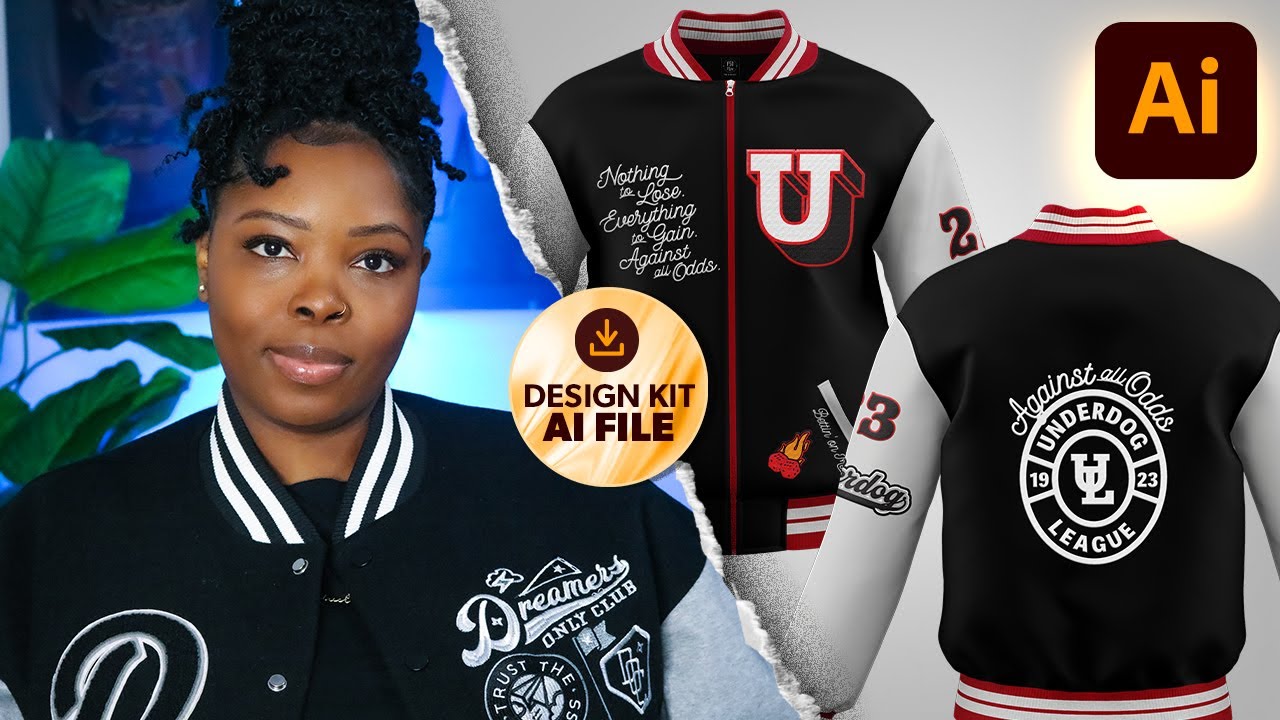 How to Design a Varsity Jacket in Adobe Illustrator