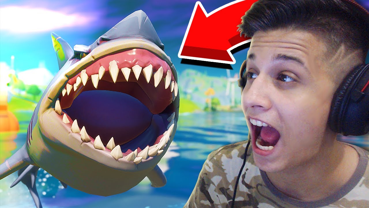 DESAFIO SÓ VALE LOOT DE TUBARÃO! l FORTNITE