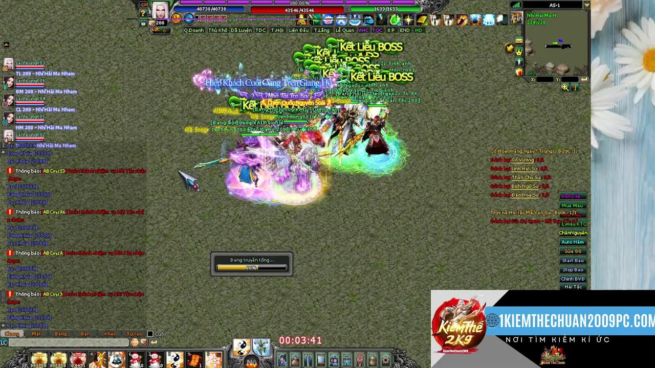 Game KiếmThế Chuẩn 2009 PC – Cần Máy Tính Để Chơi, Game Nhập Vai Thực Tế Huyền Thoại