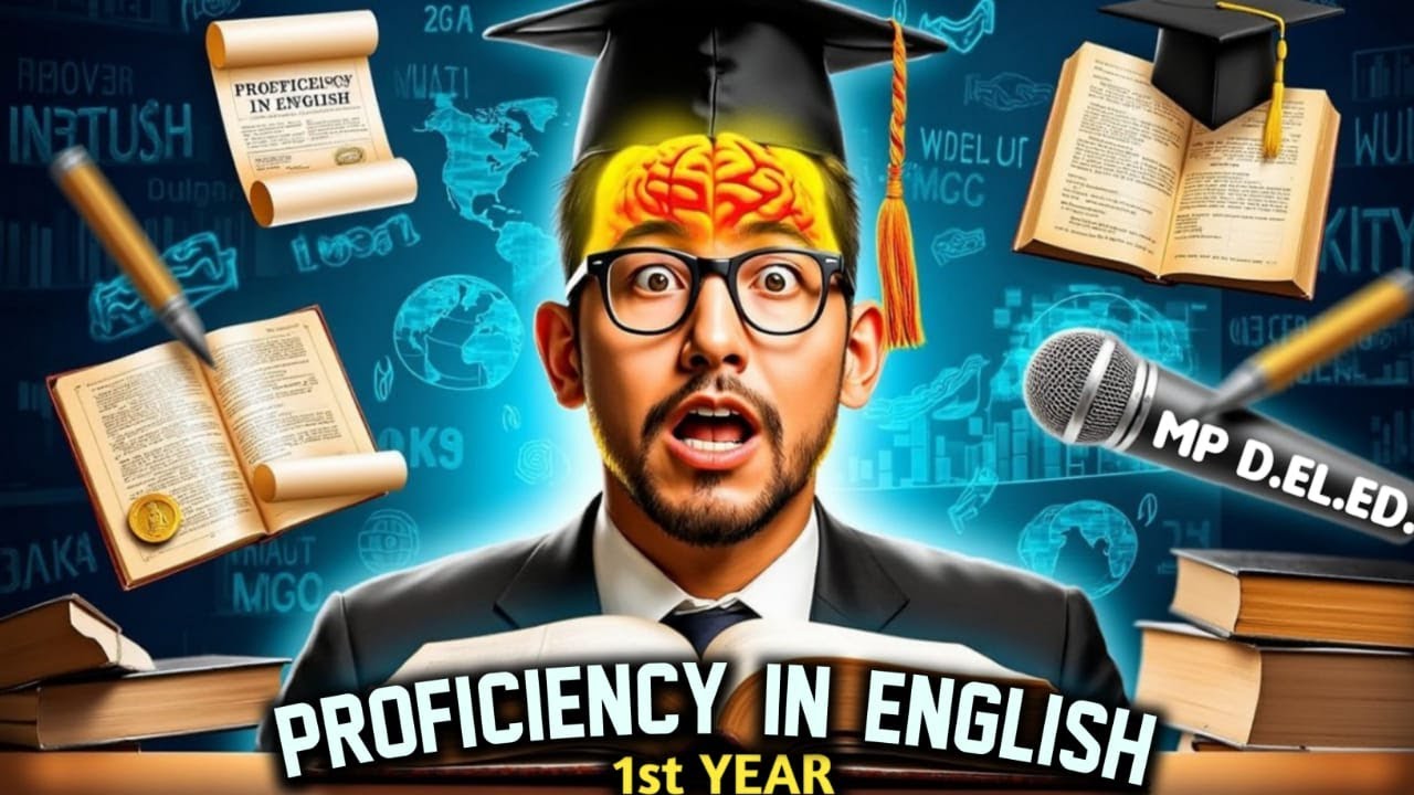 1st year Proficiency in English MP DELED Important Question 2025/Proficiency in English MPDELED 2025