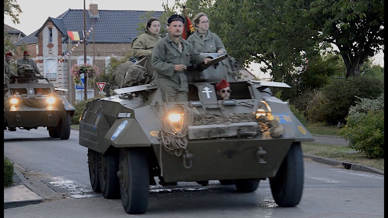 Ford M8 & M20 convoy (Haillicourt 2025)