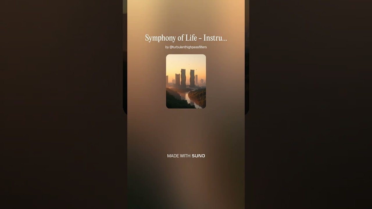 Symphony of Life 2 - Instrumental #AI​ #Song​ by #Suno​ #music​ #newmusic​