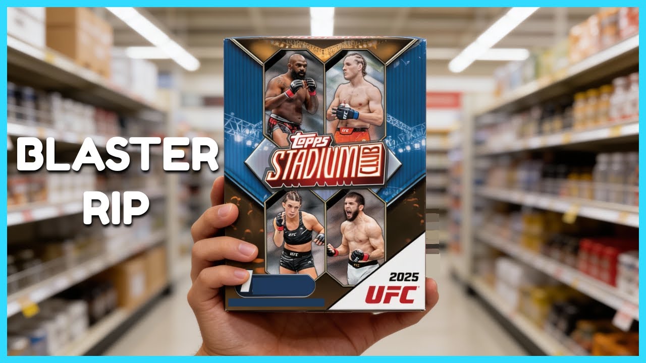 Коллекционная карточка Topps Stadium Club UFC Blaster 2025 года. Небольшая цена, но ОГРОМНАЯ ЦЕНН...