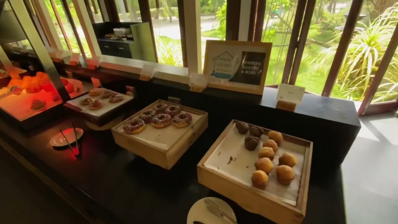 #maldives Atmosphere Kanifushi Maldives | The Spice restaurant | breakfast food display.