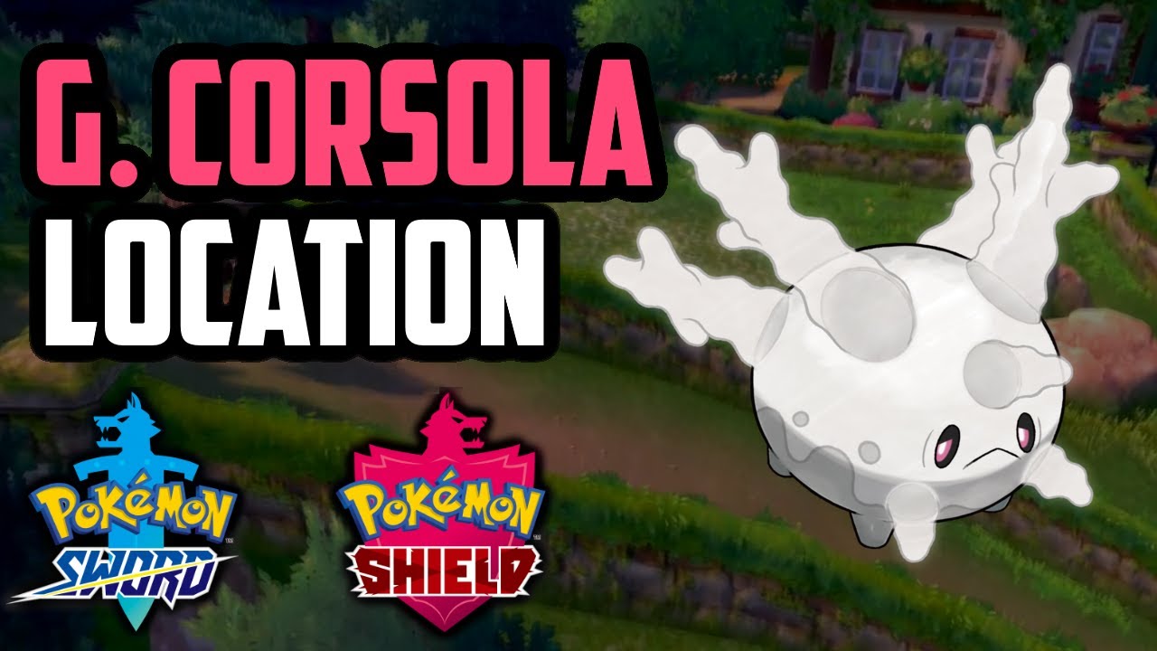 Как поймать галарскую корсолу — Pokemon Sword & Shield