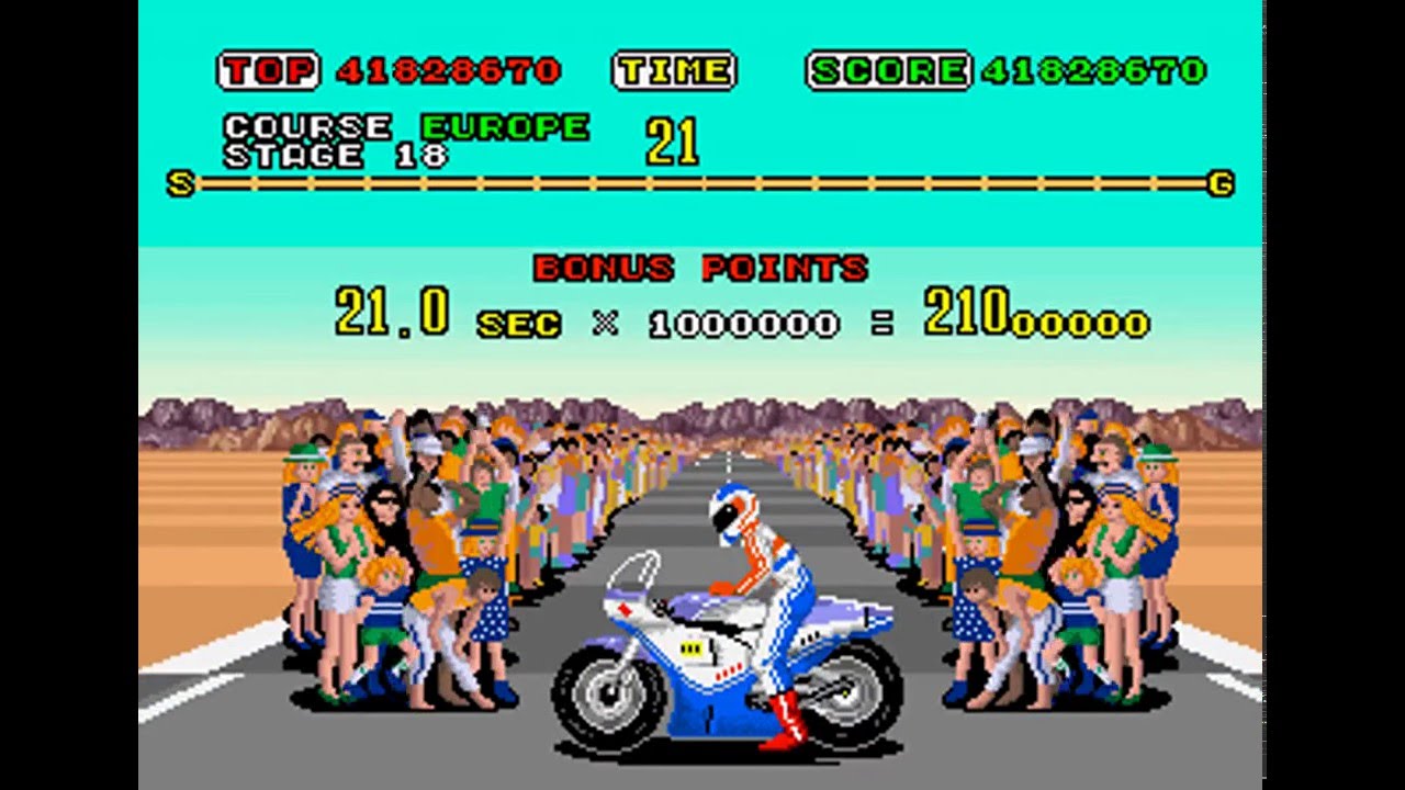 Limited Edition Hang-On Expert 1CC [60fps] リミッティド・エディション・ハングオン スーパープレー