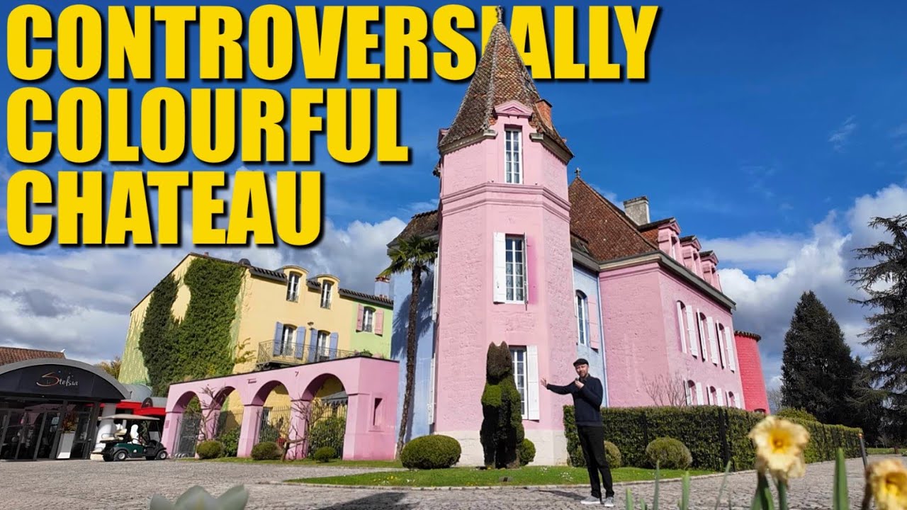 Why Is This Historic French Ch&acirc;teau Painted Like THAT?