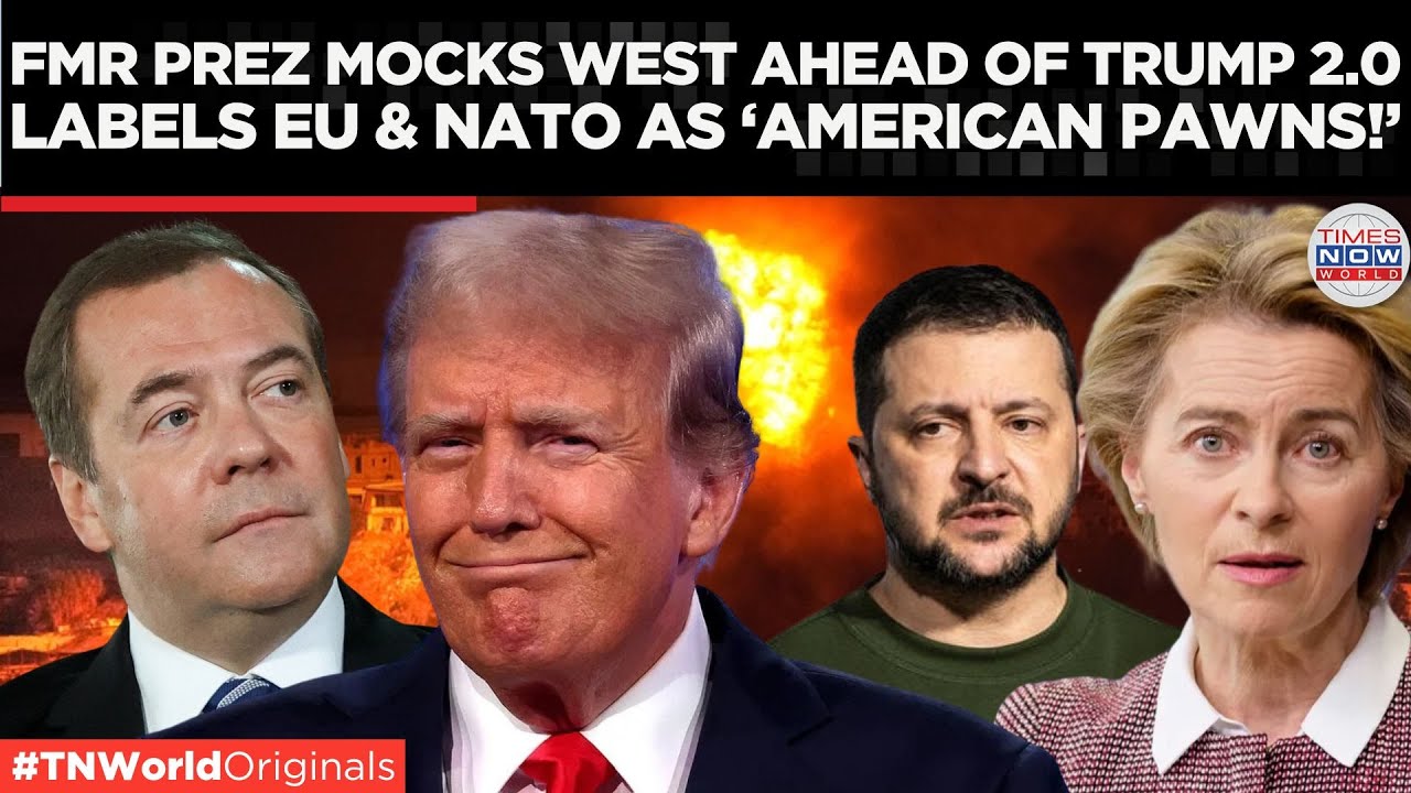 Ex-Russian President Medvedev Accuses EU of Prolonging Ukraine Conflict | Times Now World