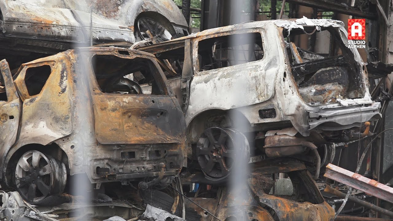 Autobedrijven verwoest door brand, acties op touw gezet voor getroffen ondernemers