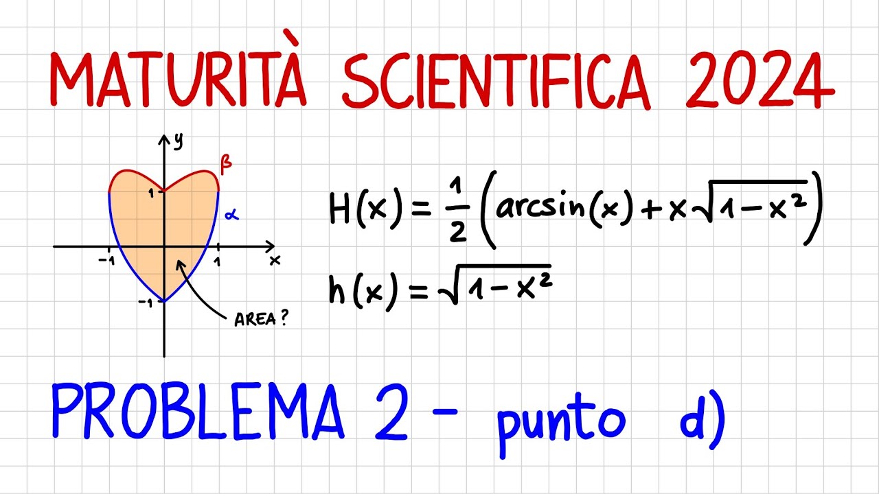 MATURITÀ SCIENTIFICA 2024 - PROBLEMA 2 - punto d) _ MZ51