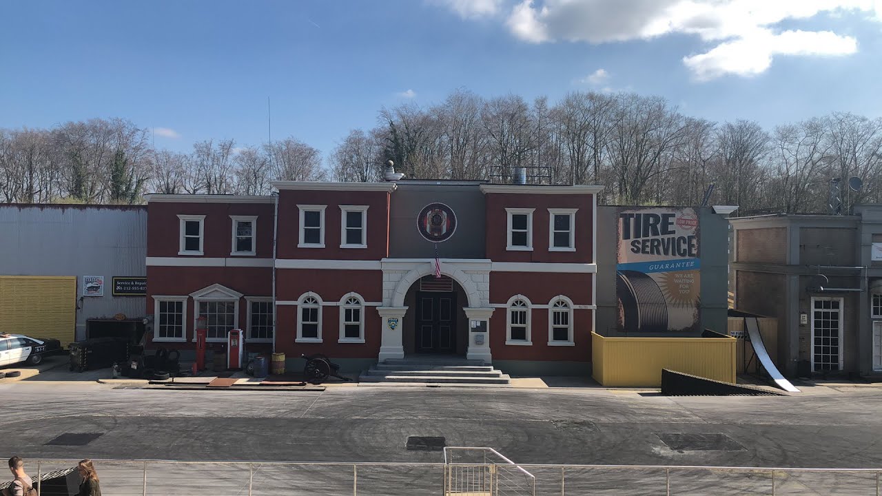 Erste Stuntshow crazy cops new york - Das Chamäleon 2019 im Movie Park Germany