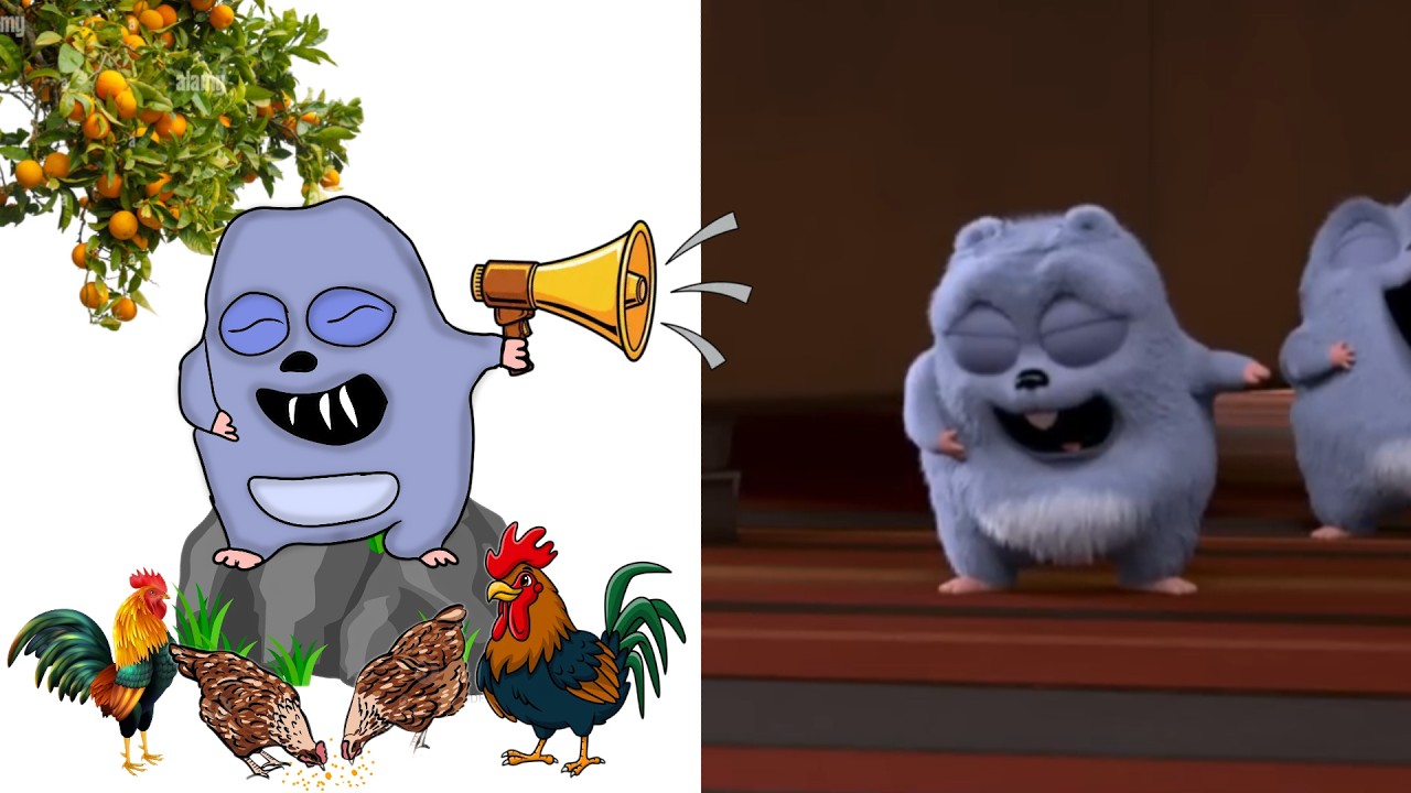 Grizy and the lemmings new episode 3:58 funny drawing meme