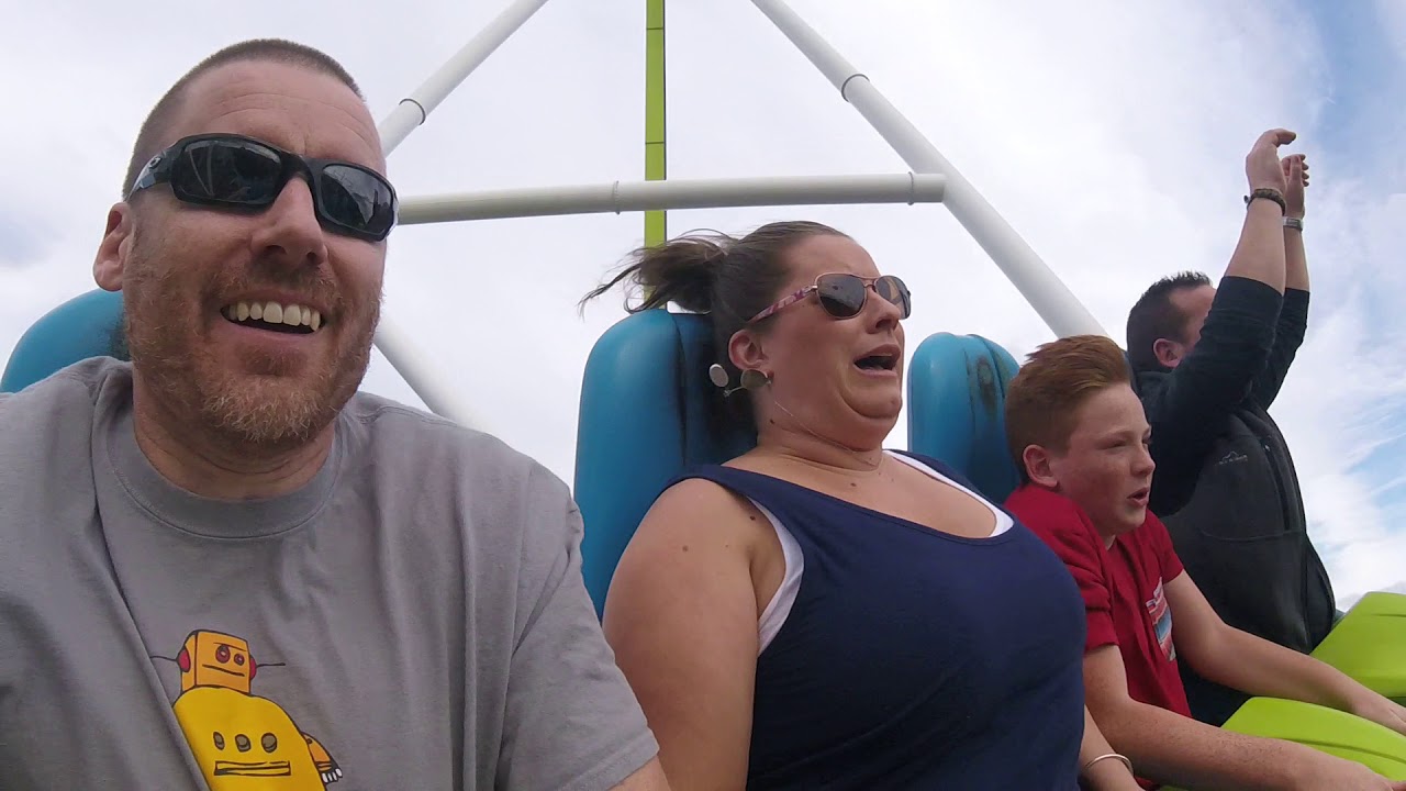 Beth Faces Her Fear and Rides The Fury 325 At Carowinds