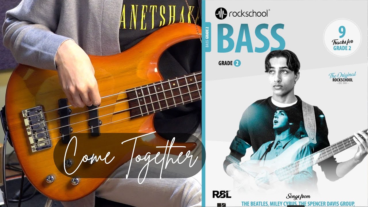Come Together | Rockschool Bass G2 2024 | Bass PlayThrough | RSL Awards | Rockschool Original