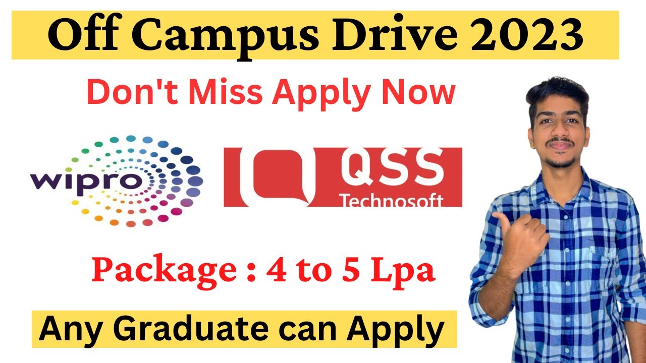 Wipro Recruitment 2023 | Wipro Hiring 2021 2022 2023 Freshers | Wipro Off Campus Drive 2023