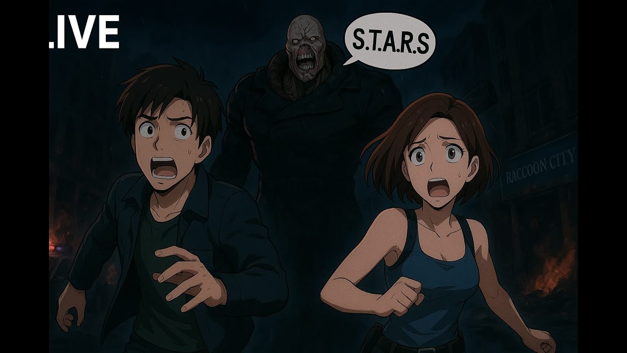 🔴Live Resident evil 3 nemesis Shorts #2 #Xbox #Live#psngames  #capcom