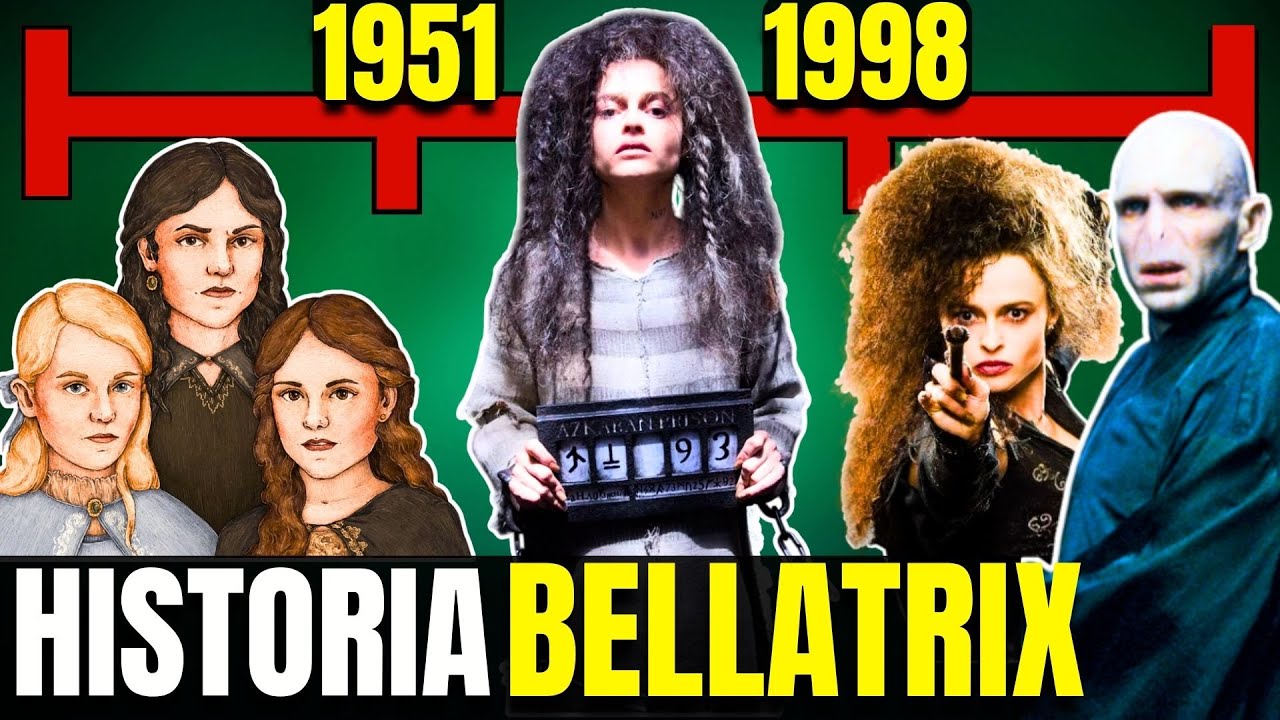 BELLATRIX LESTRANGE - Jak stała się PSYCHOPATKĄ? #harrypotter