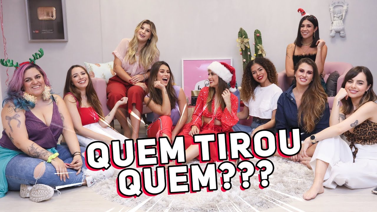 AMIGO SECRETO DA NAH!!! 🎄🎁 Troca de presentes! | Nah Cardoso