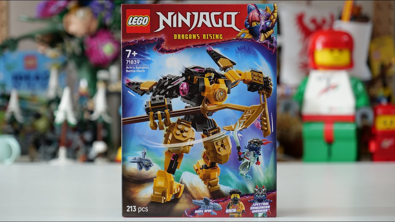 LEGO Ninjago 71839 Arin's Spinjitzu Battle Mech Speed ​​Build