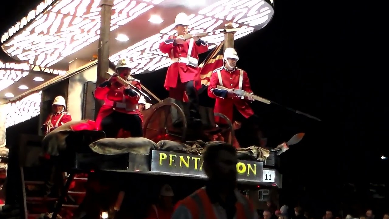 Bridgwater Carnival 2023 – Pentathlon CC – Zulu Battle of Rorke’s Drift