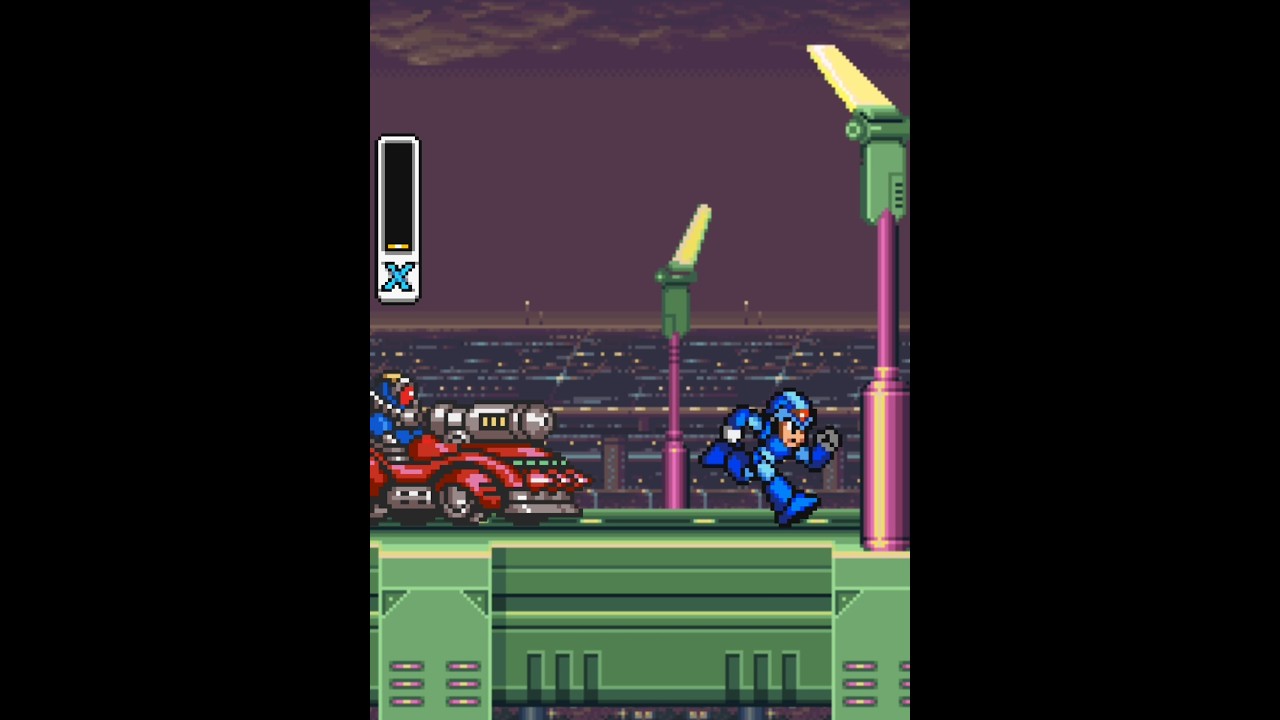 Driving in my car right after a beer but is Mega Man X #spritesanimation #deltarunememe #megamanx