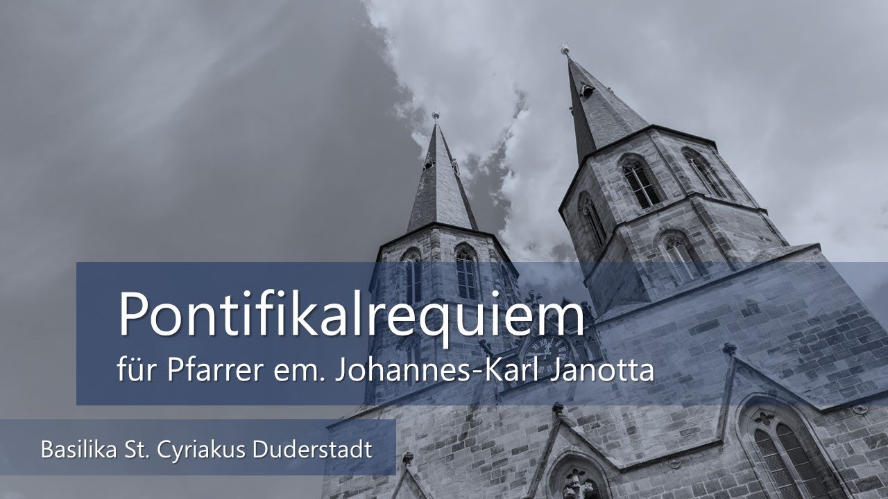 16.08.2024 | 10.00 Uhr | Katholischer Gottesdienst LIVE | Basilika St. Cyriakus Duderstadt/Eichsfeld