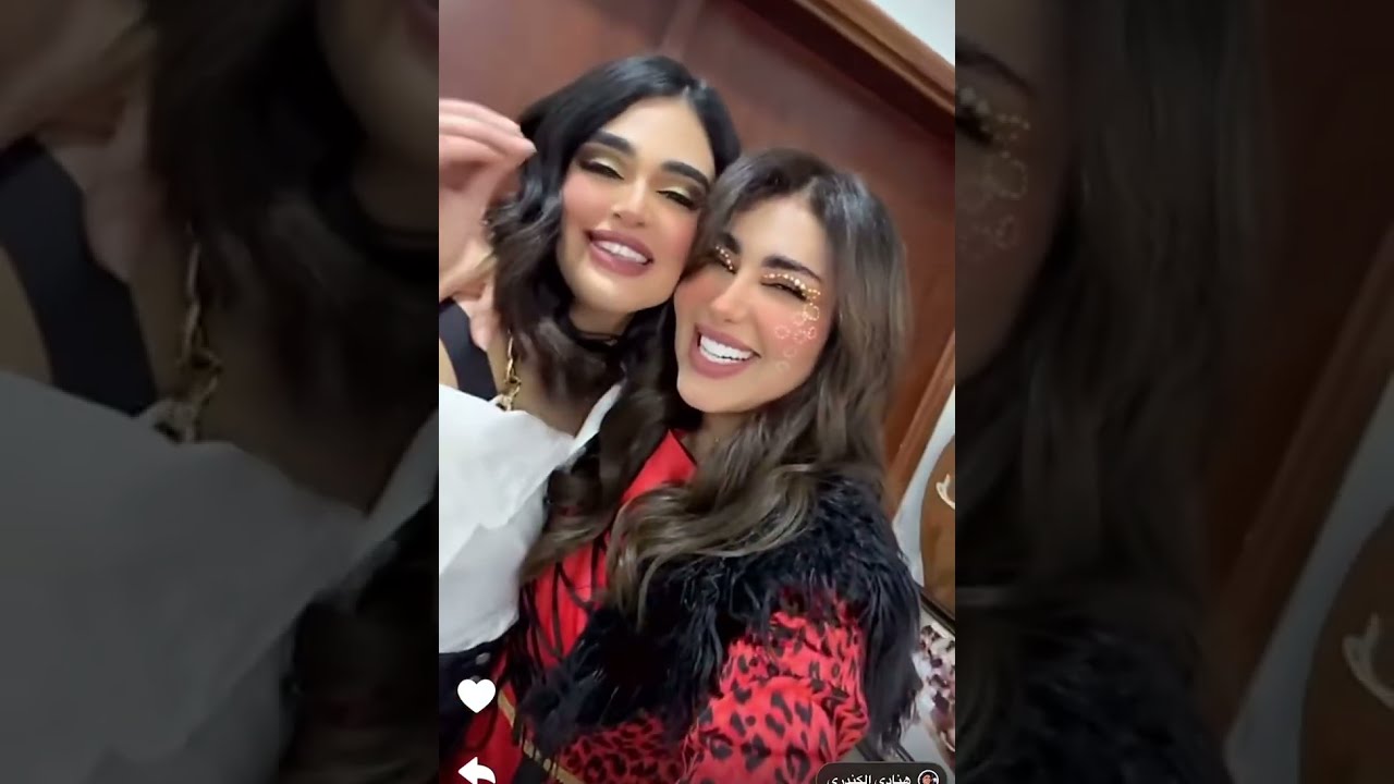 هنادي الكندري مصدومه من موقف ليالي دهراب🙀🙀🙀