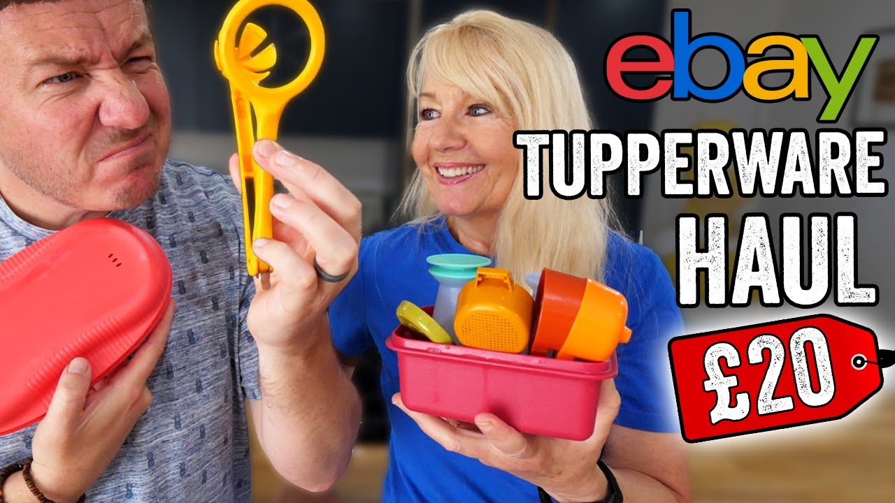 We tried Vintage Tupperware from eBay!