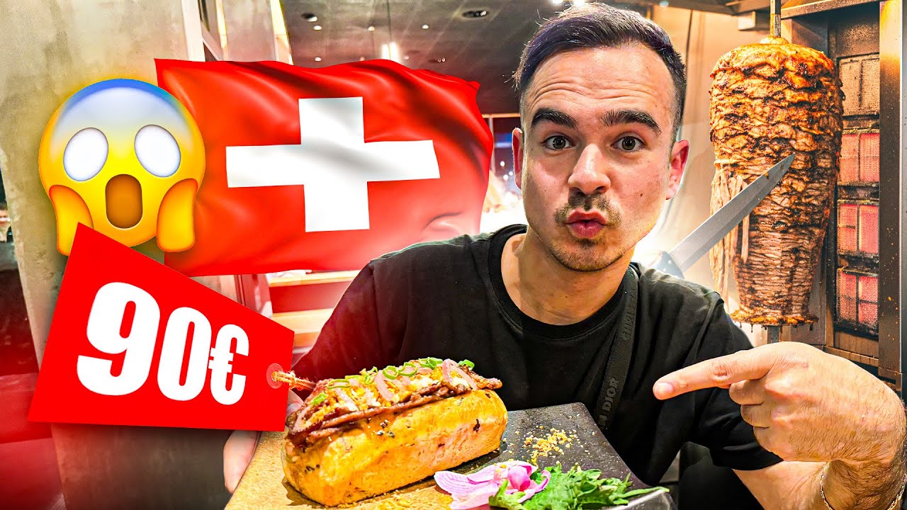 Wie schmeckt ein 90€ WAGYU DÖNER ?? 🥙🇨🇭Schweizer Döner Foodtour