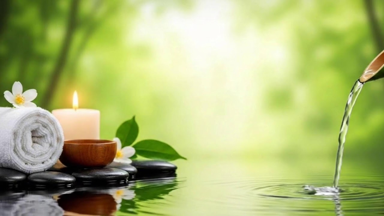 Healing the Mind 🌿 Bamboo Water Sounds with Relaxing Music for Inner Peace