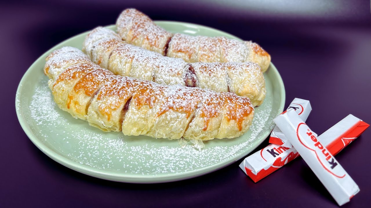 Nur Banane und Schokolade. Das ist unglaublich. Dessert in 5 Minuten.