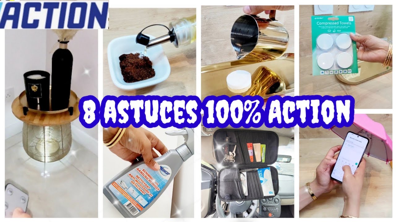 8 ASTUCES A CONNAÎTRE 100% ACTION 09.05.23 #astucesaction #arrivagesaction #astuces #hack #action