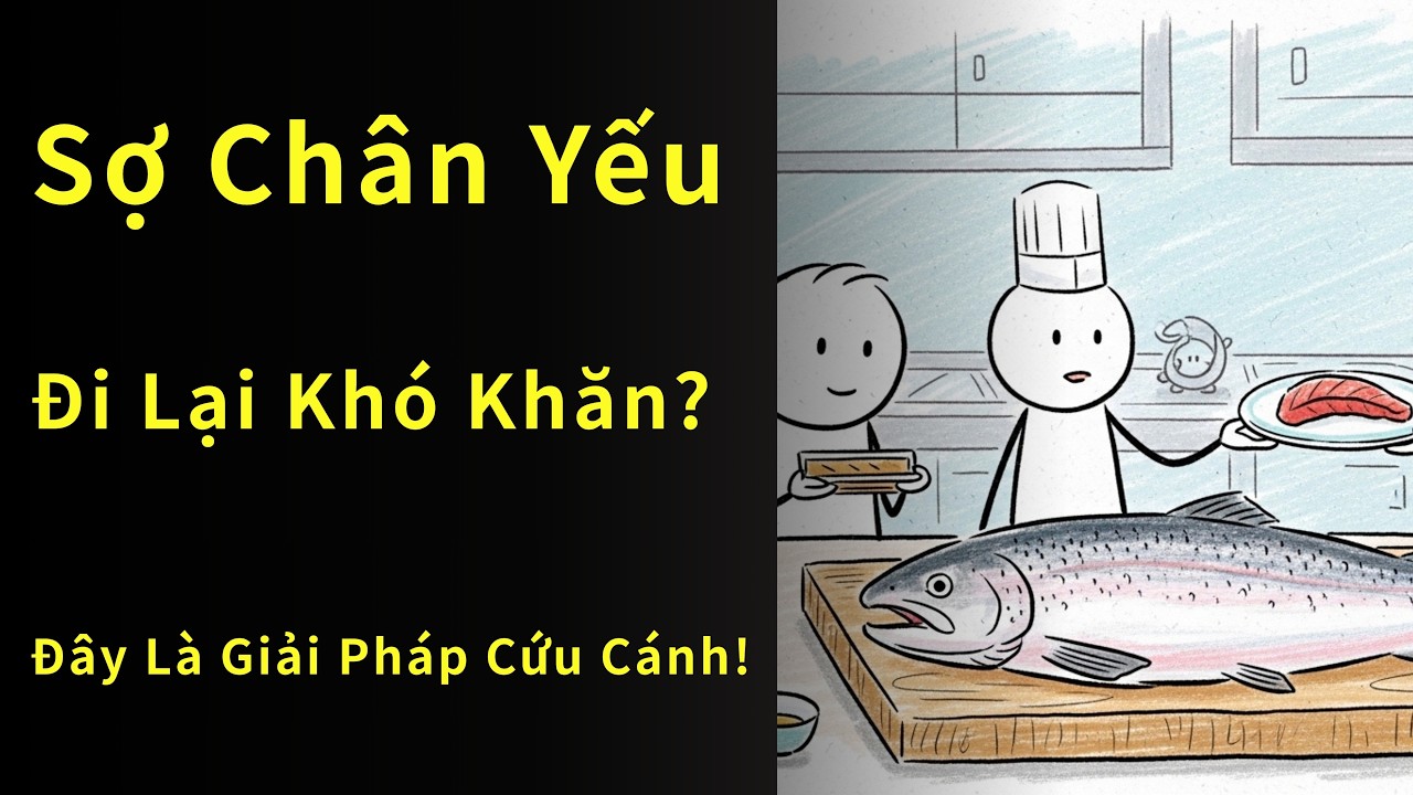 5 thực phẩm phòng ngừa hội chứng thiểu cơ (Sarcopenia) và suy yếu chân ở người cao tuổi